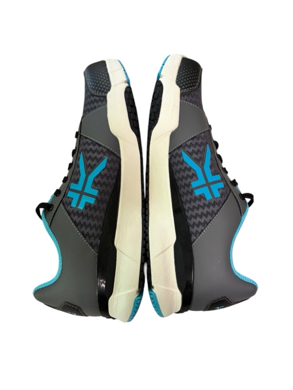 KURU Quantum Shoes Womens 11 Wide Gray Topaz Blue Mesh Walking Sneakers Comfort - Picture 6 of 12